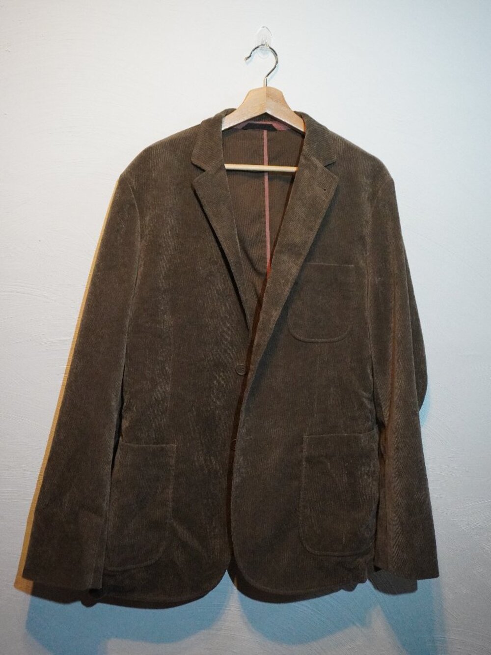 James Campbell Corduroy Blazer Light Brown X-Large